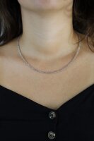 Kette Labradorit 2 mm, facettiert, 45 cm