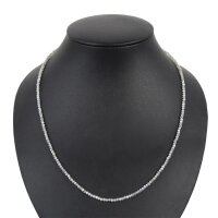 Kette Labradorit ca. 2 mm, facettiert, 45 cm