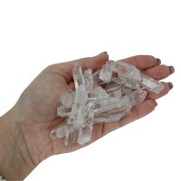 Bergkristall Naturspitzen klein, extra Qualität, 150 Gramm Packung