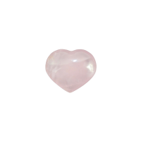 Herz Rosenquarz ca. 30  x 30 mm