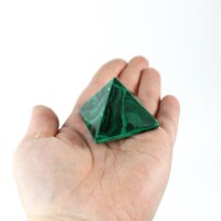 Pyramide Malachit 4 x 4 cm