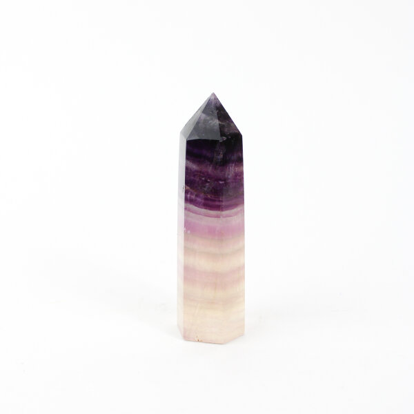 Obelisk Fluorit lila, 144 Gramm