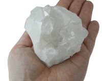 Bergkristall Gruppe , extra Qualität, 231 Gramm