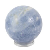 Kugel blauer Calcit, 7,7 cm