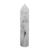 Obelisk Turmalinquarz poliert, 108 Gramm