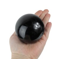 Kugel schwarzer Turmalin, 7 cm