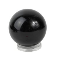 Kugel Turmalin schwarz, 6,5 cm