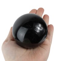 Kugel Turmalin schwarz, 6,5 cm