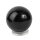 Kugel Turmalin schwarz, 6,5 cm