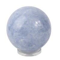 Kugel blauer Calcit, 7,2 cm