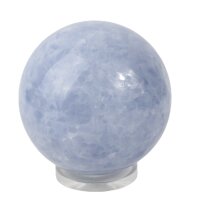 Kugel blauer Calcit, 8,0 cm