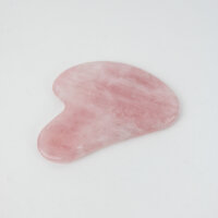 Gua Sha Massagestein Rosenquarz