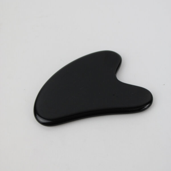 Gua Sha Massagestein Obsidian