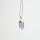 Anhänger Amethyst Spitze, goldfarben gefasst