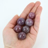 Kugeln Lavendelquarz, div. Steinsorten