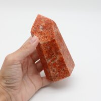 Spitzen Orchideencalcit, Größe 3