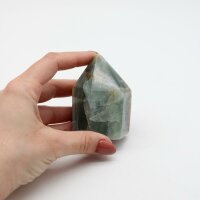 Spitze Onyx blau, Größe 1