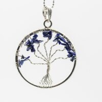 Anhänger Baum des Lebens mit Sodalith