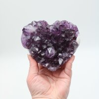 Herz Amethyst Druse, Qu. I, 0,794 KG