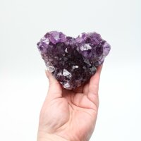 Herz Amethyst Druse, Qu. I, 0,409 KG