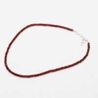 Kette Granat 5 mm, facettiert