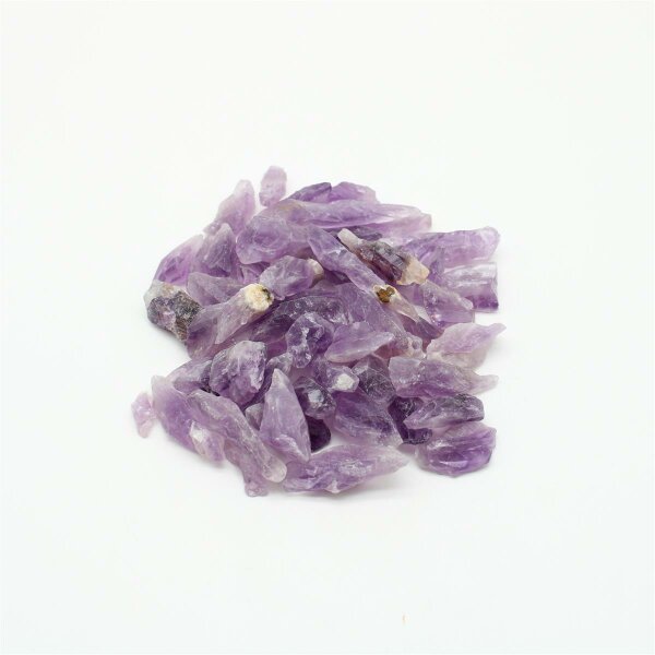 Deko Chips Amethyst Spitzen klein, 1 KG Packung