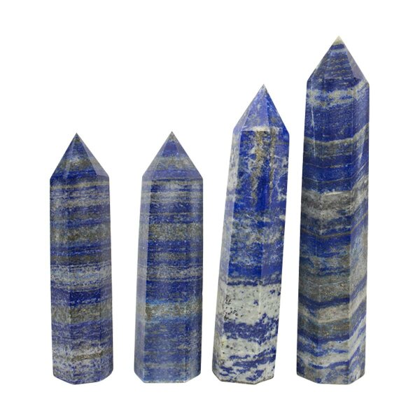 Spitzen Lapis Lazuli poliert, verschiedene Größen