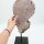 Scheibe pink Amethyst auf Metallständer, 2,18 KG