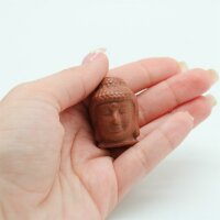 Buddha Kopf aus Goldfluß