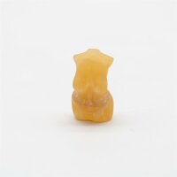 Body aus Orangencalcit