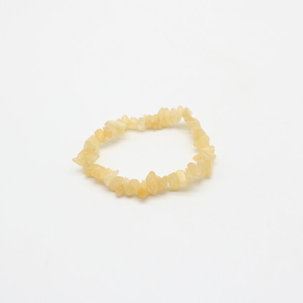 Armband Aragonit gelb Splitter