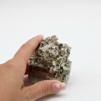 Pyrit Naturkristall Gruppe, Qualit&auml;t extra