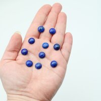 Cabochons Lapis Lazuli rund 10 mm, 5 Paar