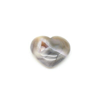 Herz Achat Druse poliert, Größe 3