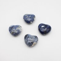 Herz Sodalith, ca. 45 x 40 mm