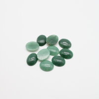 Cabochons Aventurin oval 22 x 18 mm, 5 Paar