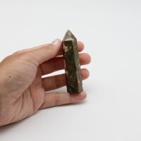 Spitze Rhyolith poliert, Größe 6