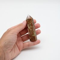 Spitze Rhyolith poliert, Größe 10