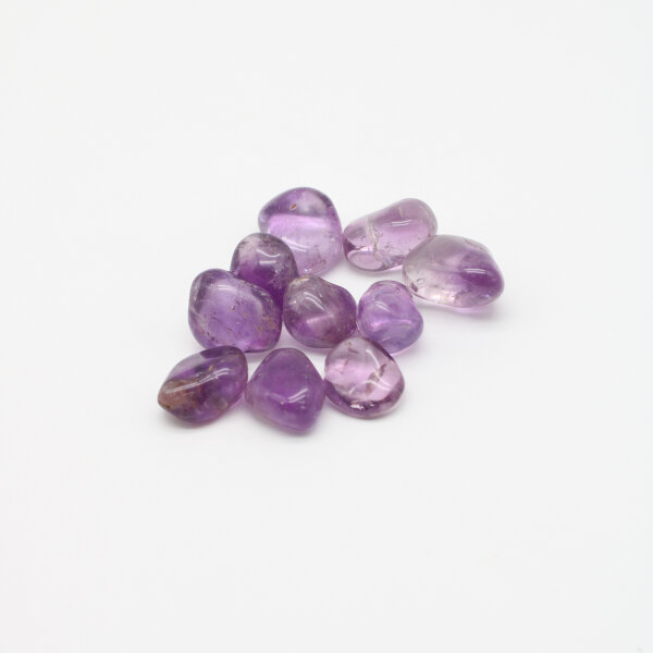 Trommelsteine Amethyst, Qu. extra, Größe M, 250 Gr.