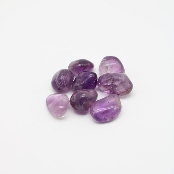 Trommelsteine Amethyst, Qu. extra, Größe L, 250 Gr.