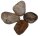 Trommelsteine versteinertes Holz, 1 KG