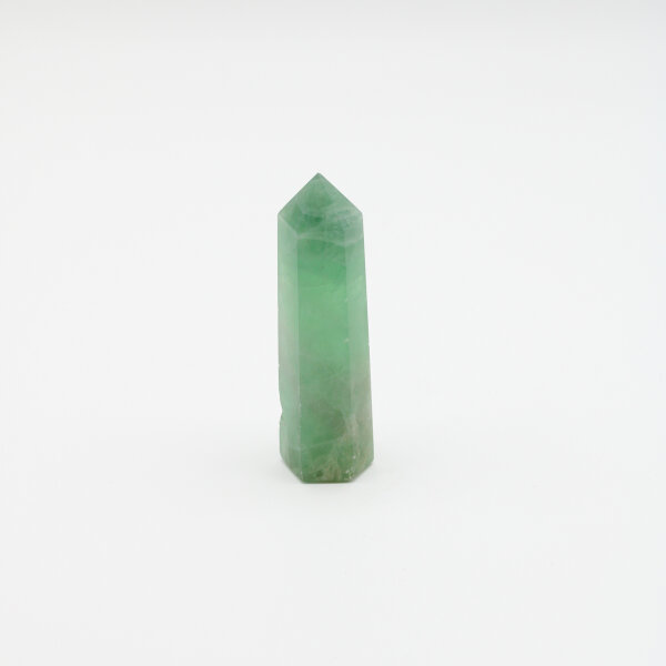 Spitze Fluorit grün, poliert, Größe 7