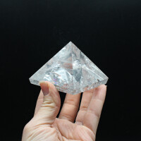 Pyramide Bergrksitall poliert, Größe 2