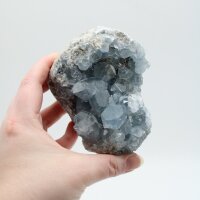 Coelestin blau Druse, 847 Gramm