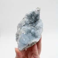 Coelestin blau Druse, 613 Gramm