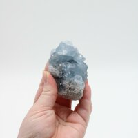 Coelestin blau Druse, 247 Gramm