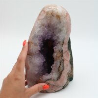 PInk Amethyst poliert, freie Form, 2,83 KG