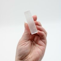 Stäbe Selenit 6 cm, Seiten gesägt, 500 Gr. oder 1 KG Packung
