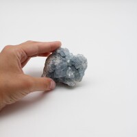 Coelestin blau Druse, Größe 2