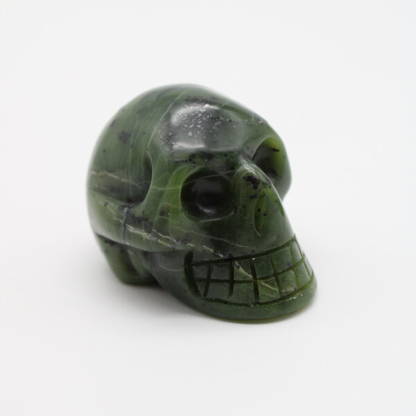 Totenkopf Jade / Nephrit, 90 Gramm